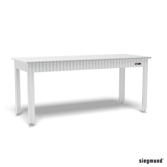 Siegmund Munkaasztal aluminium asztali profillal 2000x800 termék fő termékképe