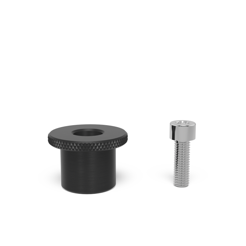 SIEGMUND Polírozott szorító M8 menethez tartalmaz 25mm csavart polírozott termék fő termékképe