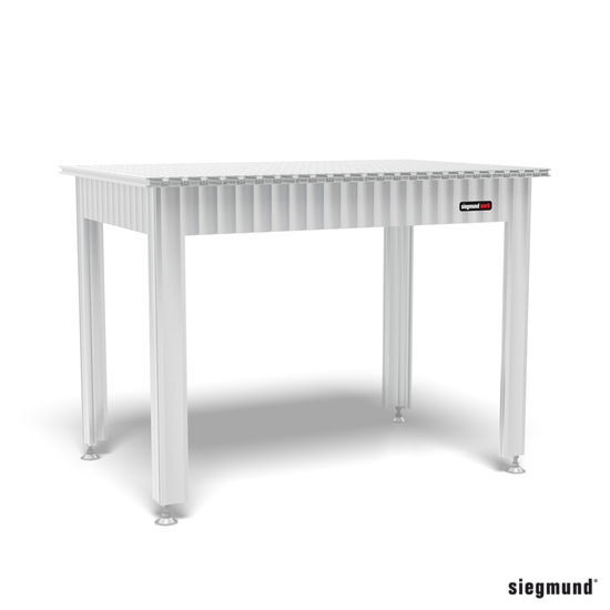 Siegmund Munkaasztal aluminium asztali profillal 1200x800 termék fő termékképe