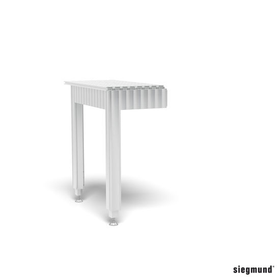 SIEGMUND Kiterjesztés 400x800 állítható magasságú munkaasztalhoz termék fő termékképe