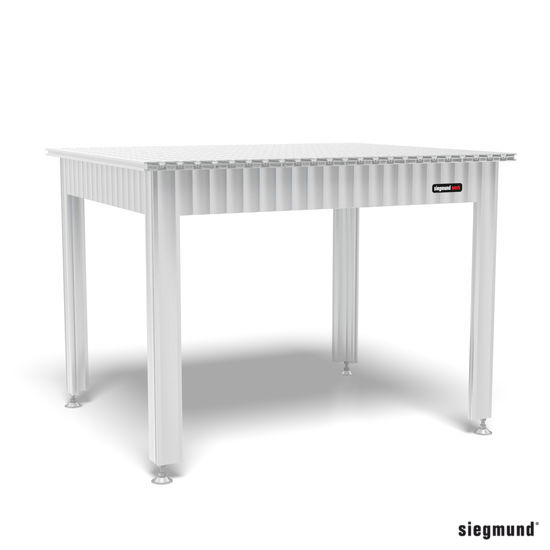 Siegmund Munkaasztal aluminium asztali profillal 1200x1000 termék fő termékképe