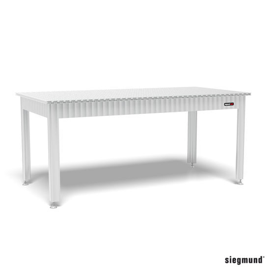 Siegmund Munkaasztal aluminium asztali profillal 2000x1000 termék fő termékképe