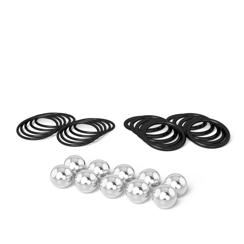 SIEGMUND Tartalékalkatrészek - régi verziójú csavarokhoz O-gyűrű + Golyók termék fő termékképe