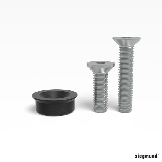 SIEGMUND Készlet Polírozott szorító süllyesztett fejjel M6 menethez ‐ polírozott termék fő termékképe