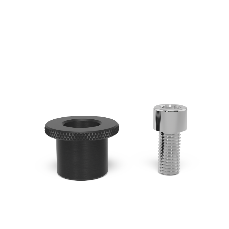 SIEGMUND Polírozott szorító M12 menethez tartalmaz 25mm csavart polírozott termék fő termékképe